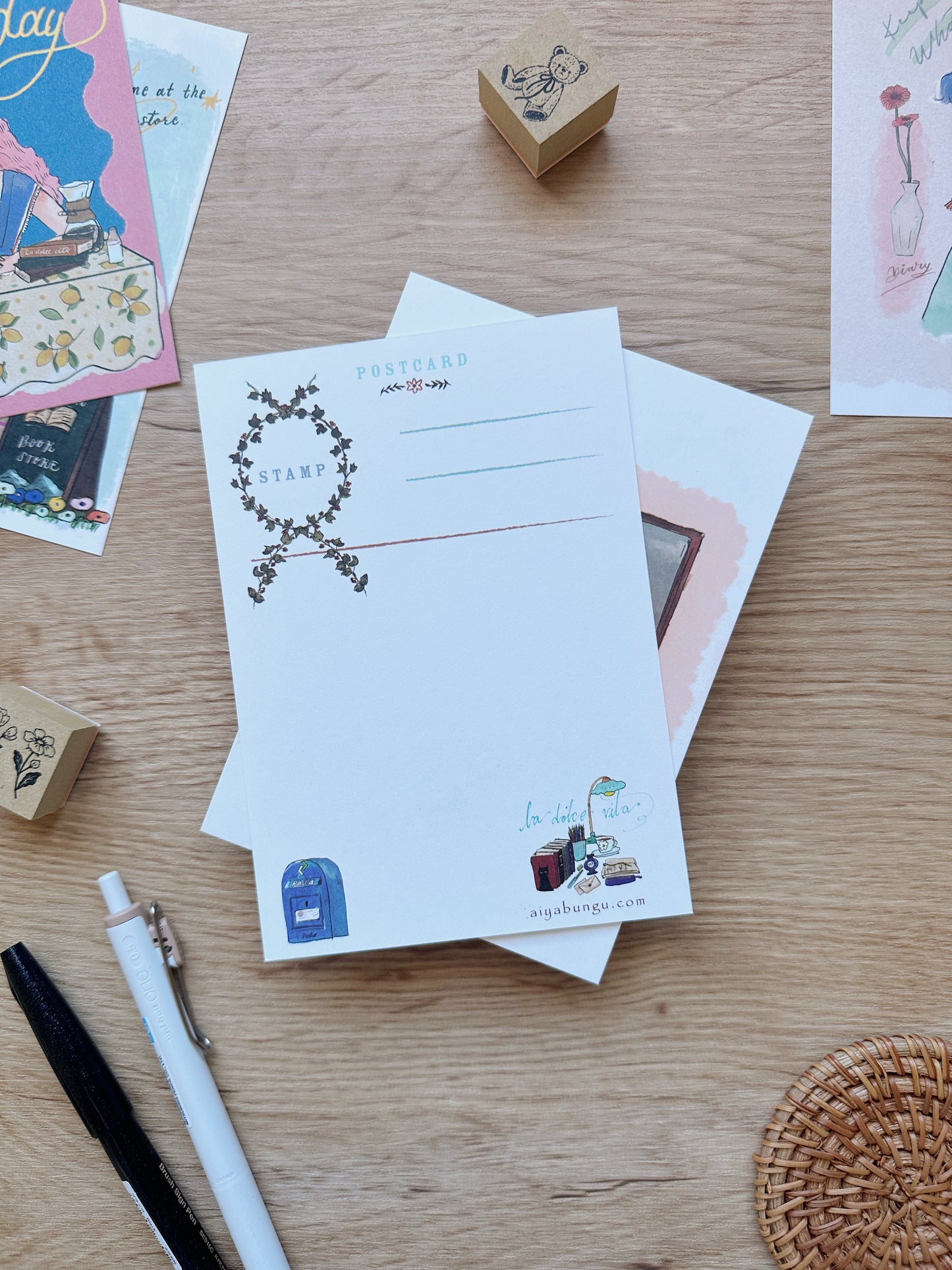 Life is beautiful | Postcard