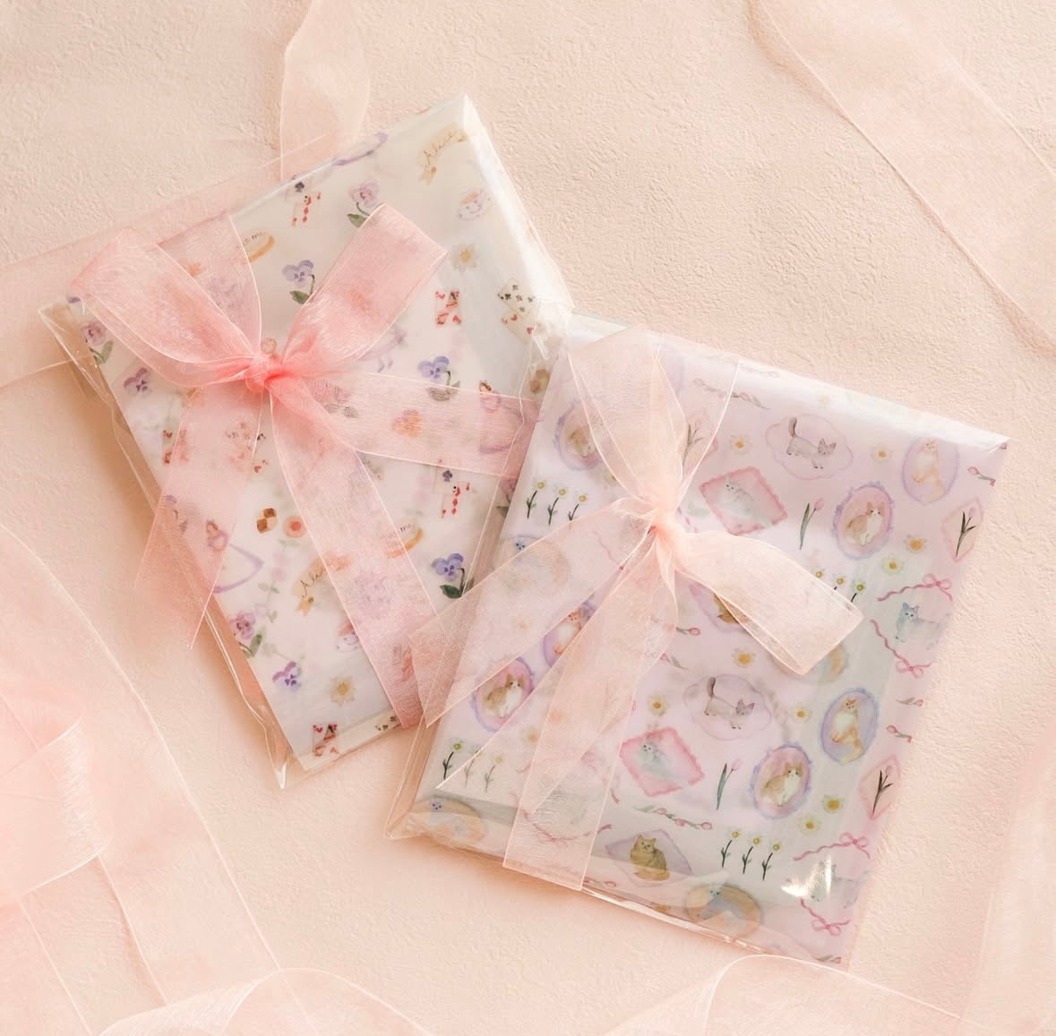 (NEW) Kin.Iro.Hitode Tea Party | A4 Vellum Paper