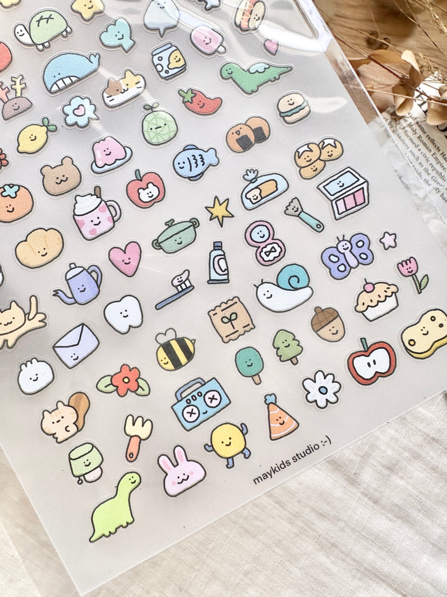 (NEW) Maykids Emoji 2 | Sticker Sheet