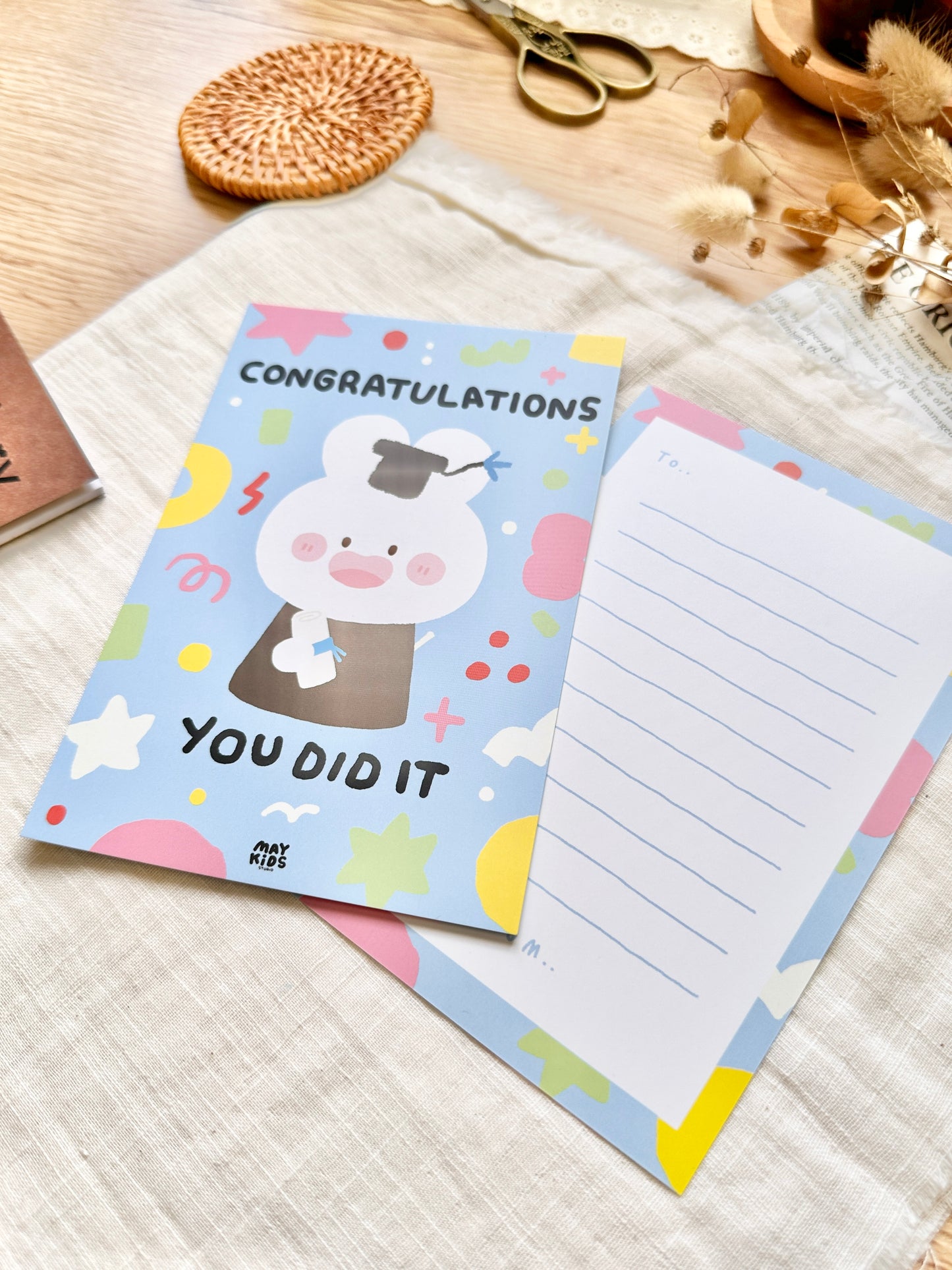 (NEW) Maykids Congratulations | Postcard