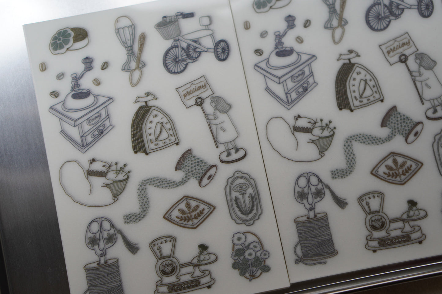 Ivy Snow - My Precious B | Transfer Sticker