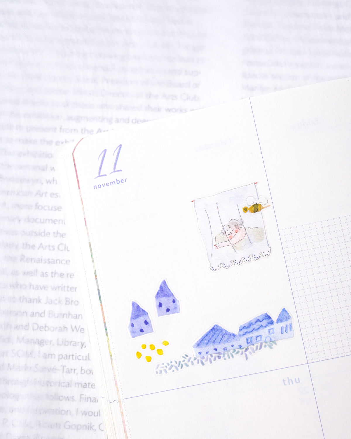 (NEW) Dodolulu - Doremi. When Birds Sing | Pre-Cut PET Tape Stickers