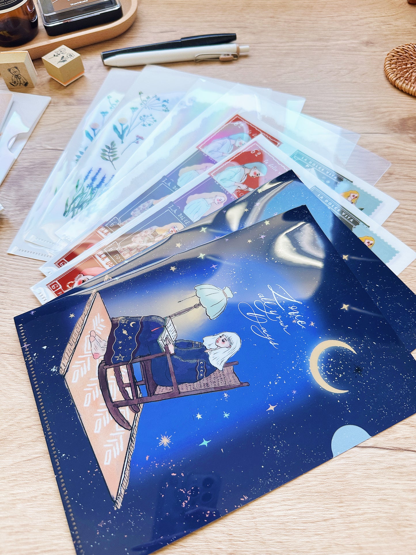 (NEW) Moonlit Nights | A5 Folder