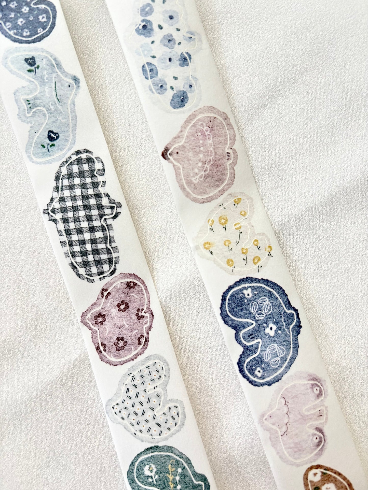 (NEW) Pion - Flying Birds | Kiss Cut 2.5cm Washi Tape