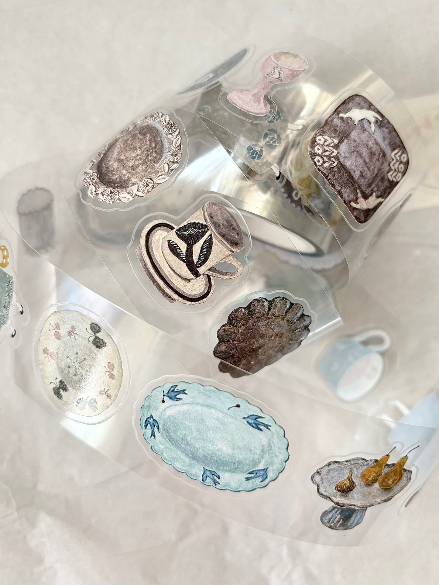 (NEW) Pion - Pottery | 3.5cm Kiss Cut PET Tape