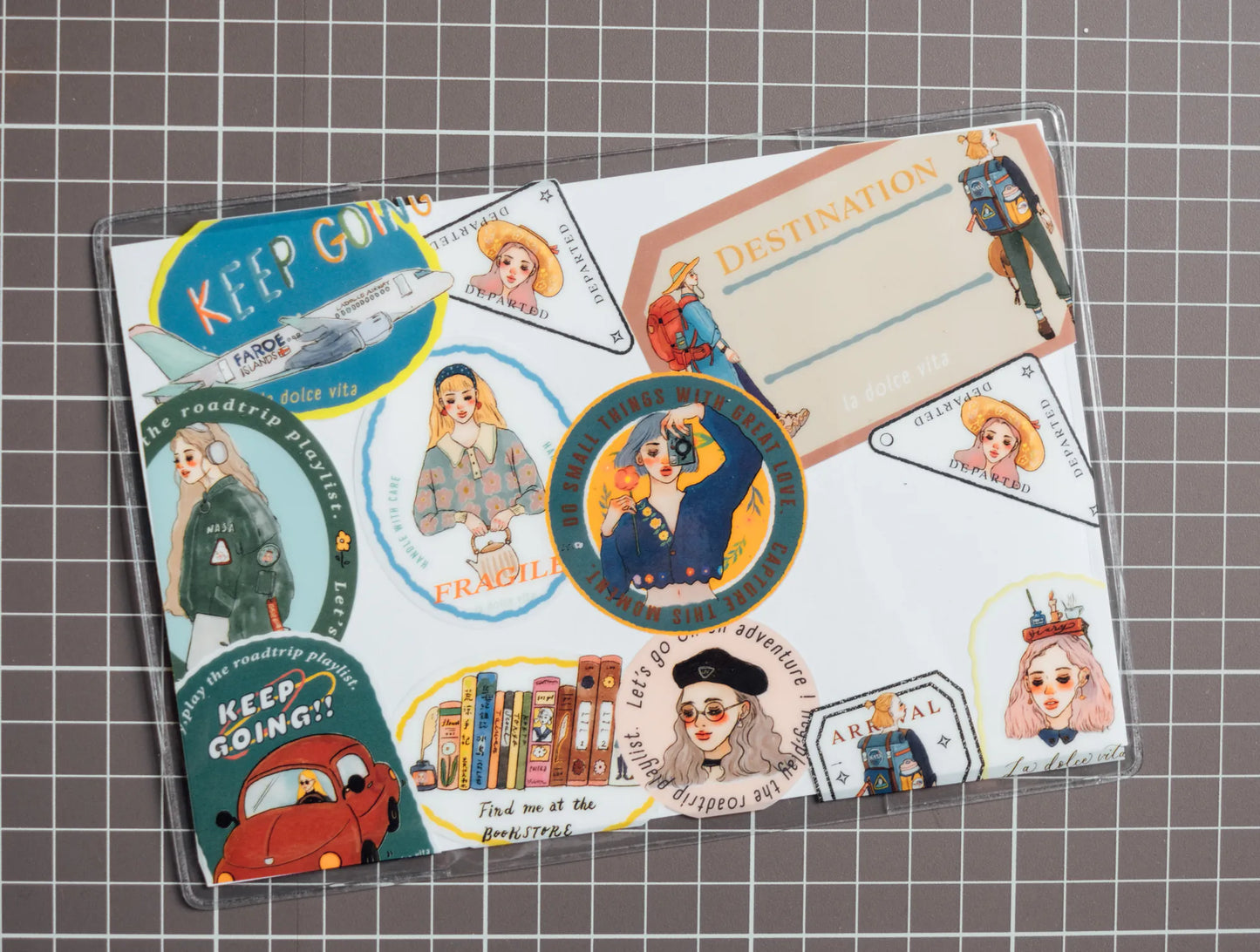 Passport Size Notebook PVC Book Cover