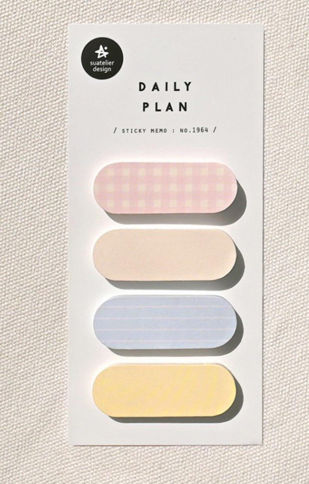 (NEW) Suatelier - no.1964 daily plan.50 | Sticky Notes