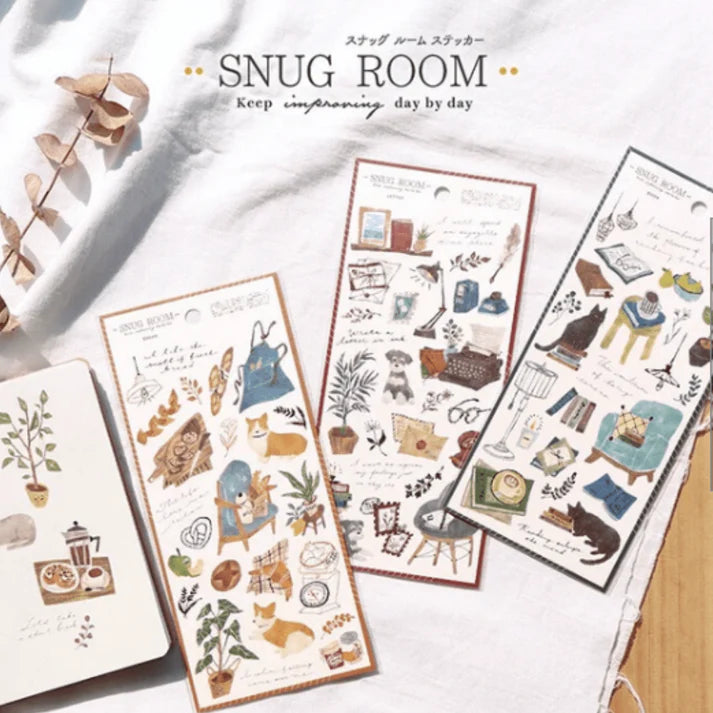 (NEW) Mindwave - Snug Room Coffee | Sticker Sheet