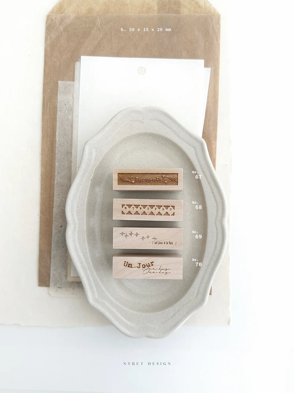 (NEW) Nyret Vol 11 One Day Series - 365 Frame | Rubber Stamp