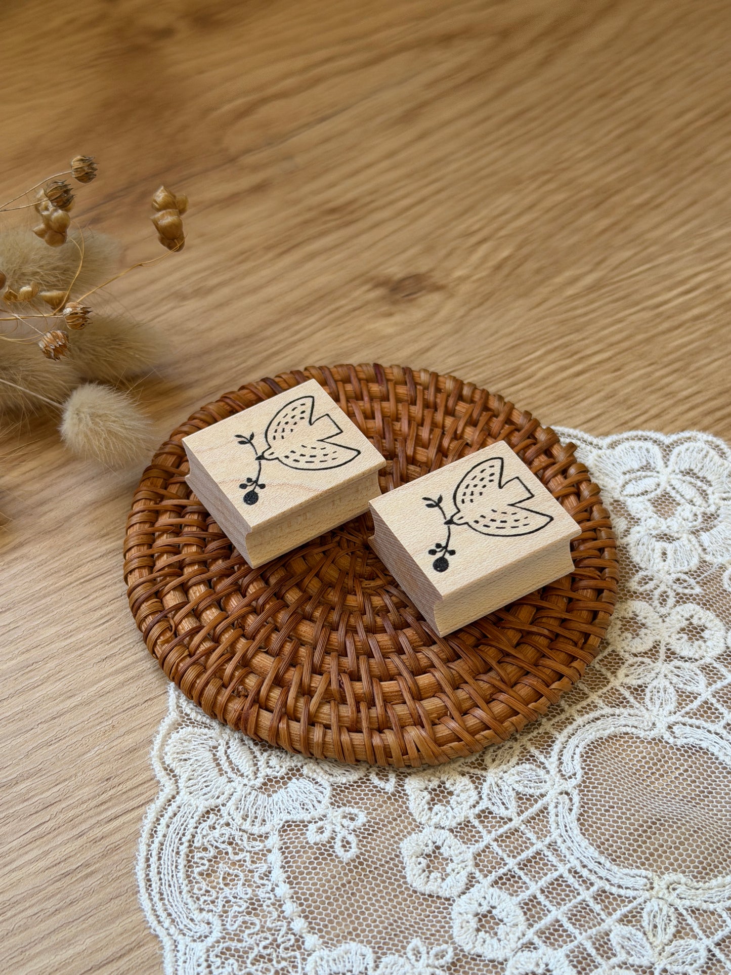 Hankodori - Bird | Wooden Rubber Stamp