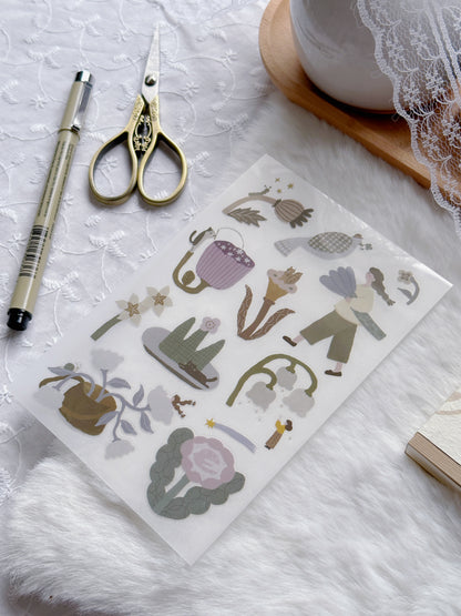 Ivy Snow - Pastoral Poetry | Transfer Sticker