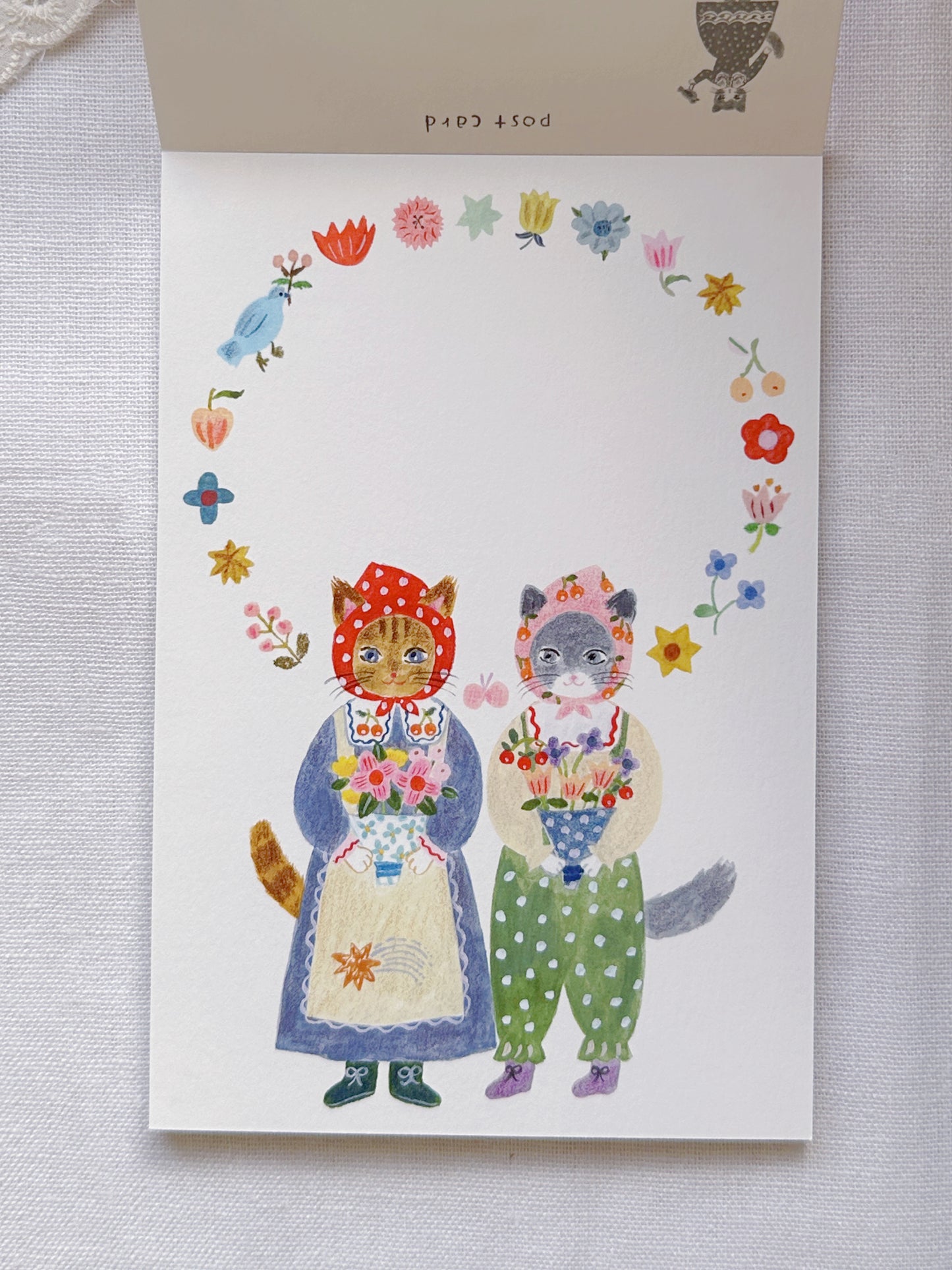 (RESTOCKED) Aiko Fukawa Little Fluffy Friends | Postcard Set