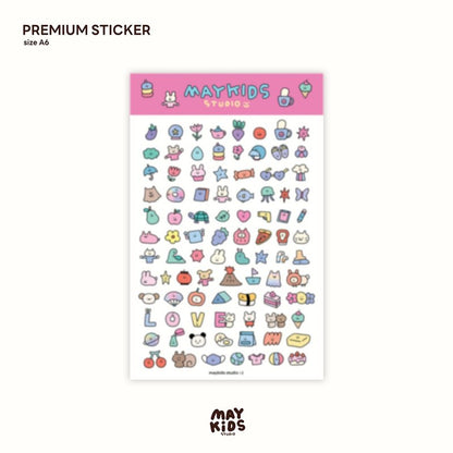 (NEW) Maykids Emoji 3 | Sticker Sheet