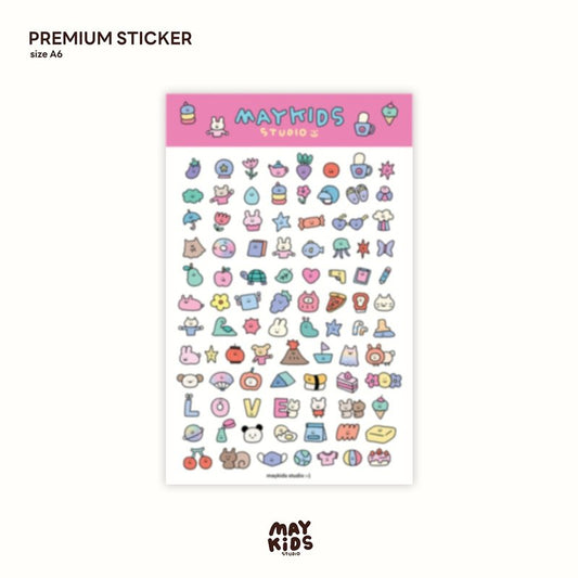 (NEW) Maykids Emoji 3 | Sticker Sheet
