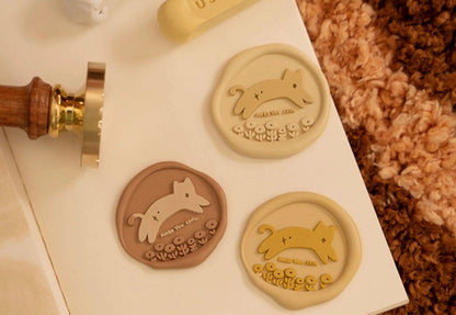 Happy Cat | Wax Seal Stamp
