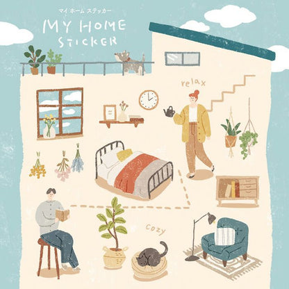 (NEW) My home sticker - Art time | Sticker Sheet