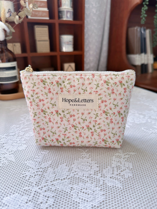 Hopeless Romantic - Rosette Charm Pouch Bag