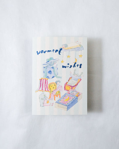 cute, greeting card, dodolulu, nz, hope and letters, stationery, paper, birthday card, wishes