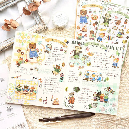 (NEW) Merry Friends - Exploration of Rabbits | Sticker Sheet