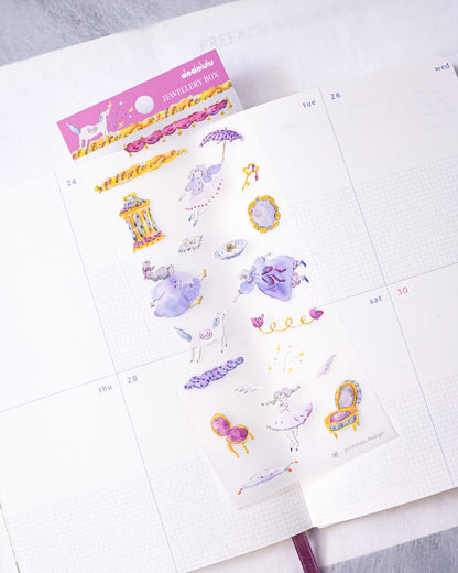 (NEW) Dodolulu -  Jewellery Box | Matte Sticker Sheet