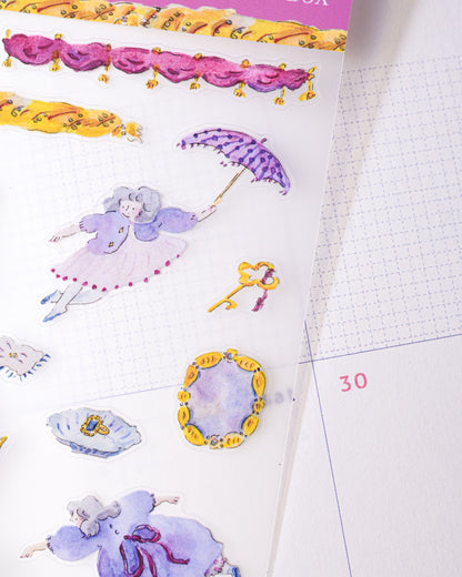 (NEW) Dodolulu -  Jewellery Box | Matte Sticker Sheet