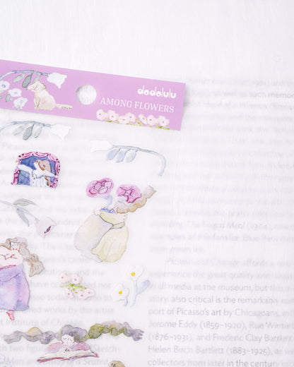 (NEW) Dodolulu - Among Flowers | Matte Sticker Sheet