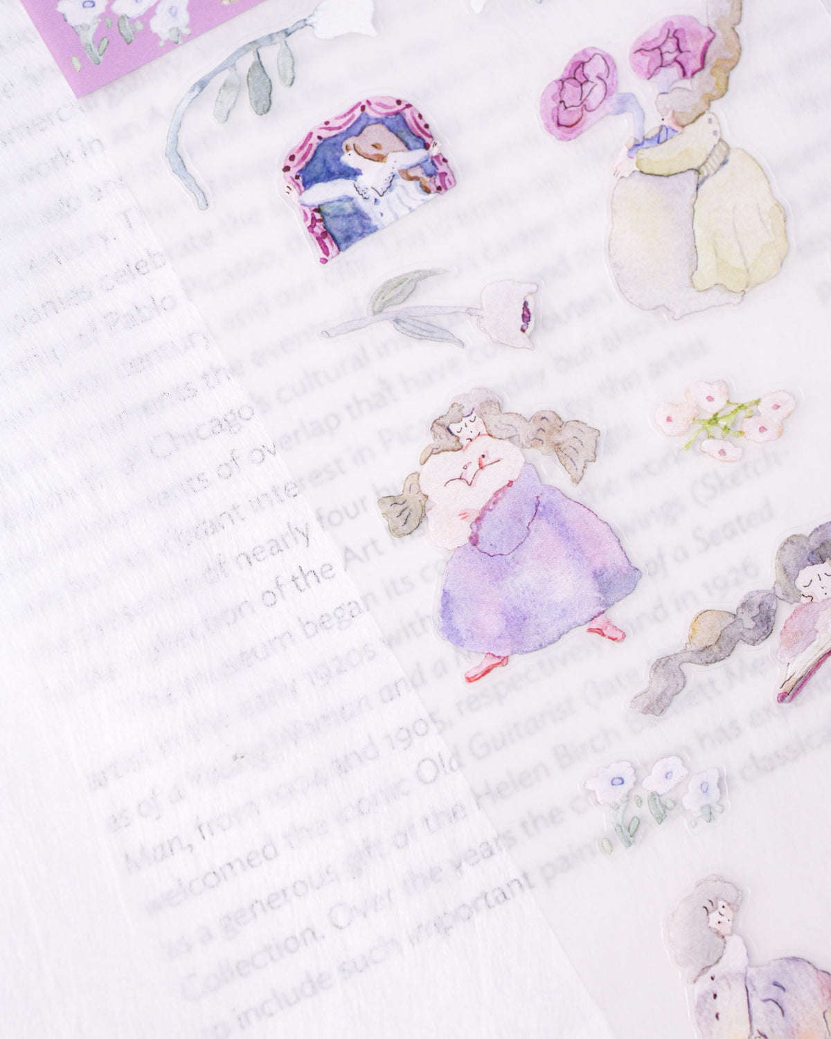 (NEW) Dodolulu - Among Flowers | Matte Sticker Sheet