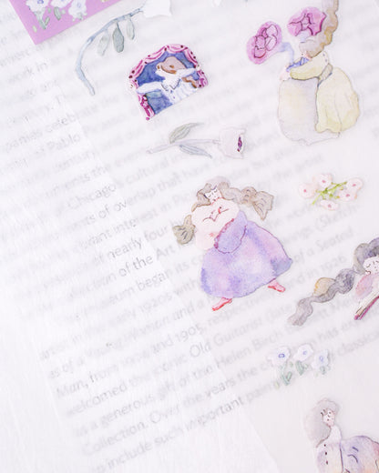 (NEW) Dodolulu - Among Flowers | Matte Sticker Sheet
