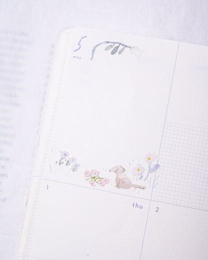 (NEW) Dodolulu - Among Flowers | Matte Sticker Sheet