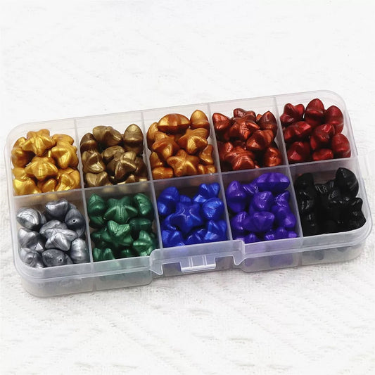 Metallic Luxe Wax Seal Beads (with box) - 10 colors
