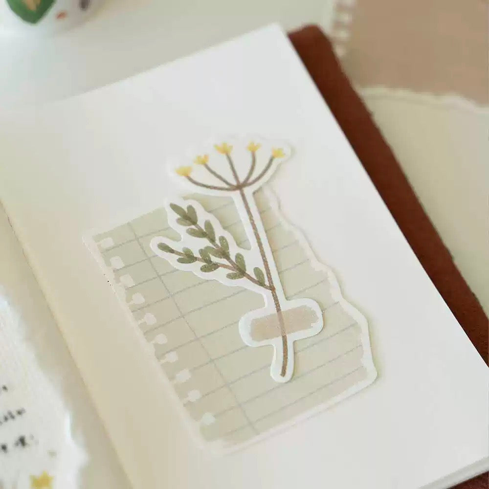 Vintage Botanical | Memo sheets