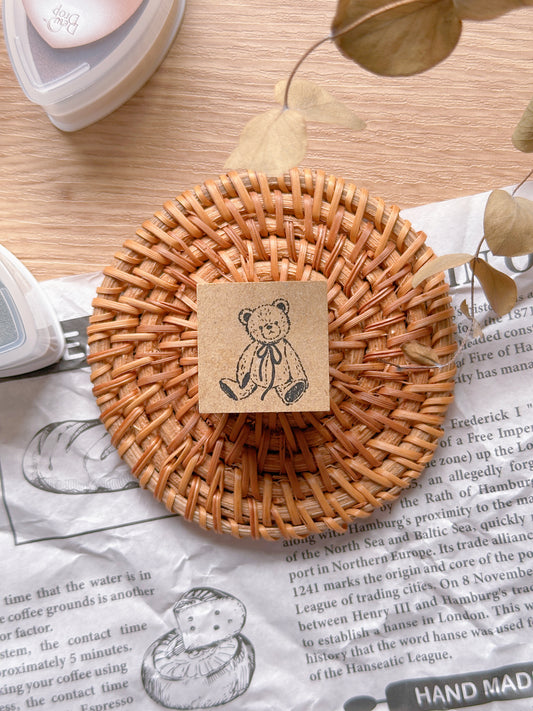 Bear | Wooden Rubber Stamp