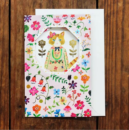 Aiko Fukawa Botanical Garden | Goil Foiled Birthday Card