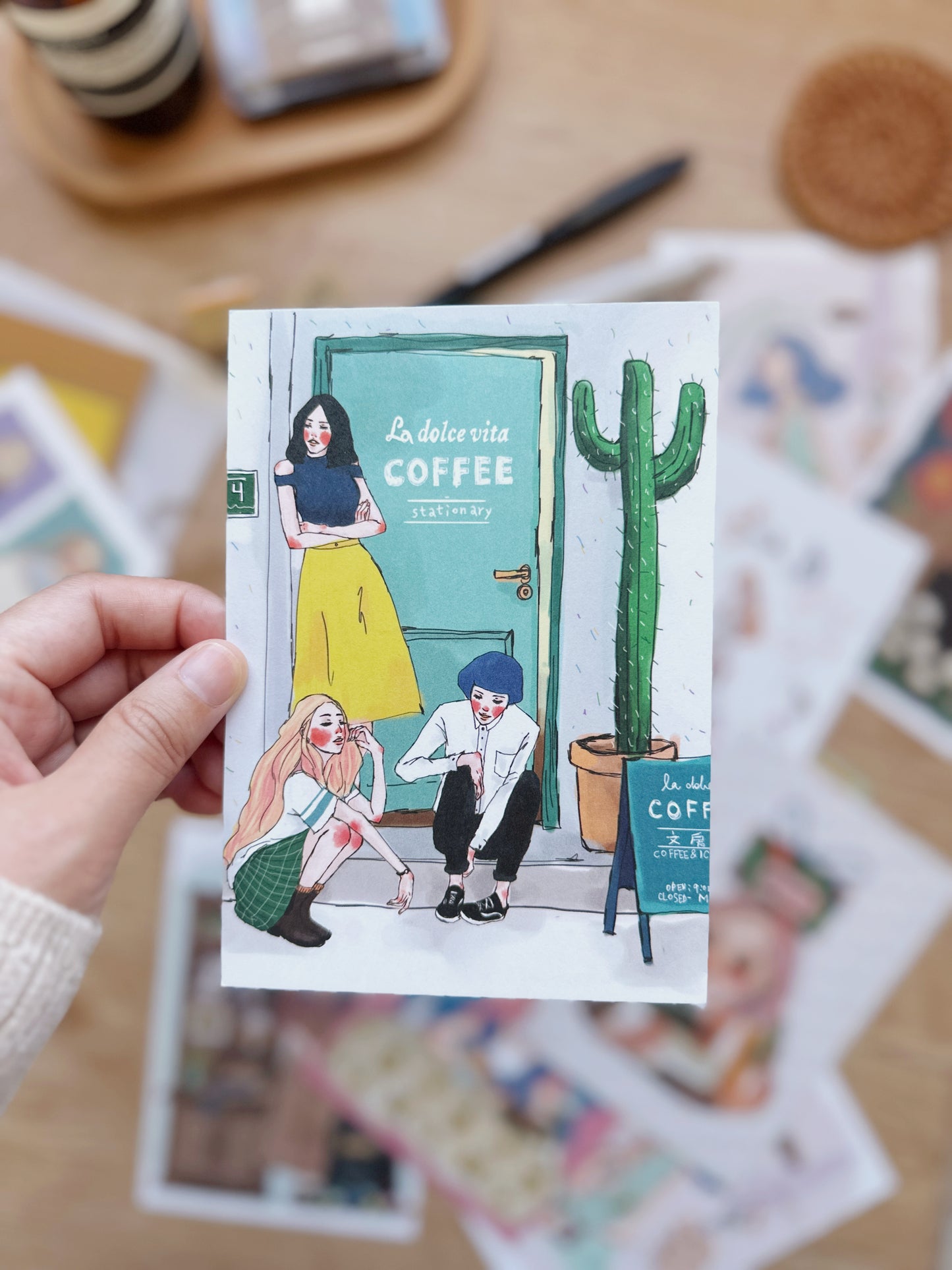 La Dolce Vita Cafe | Postcard