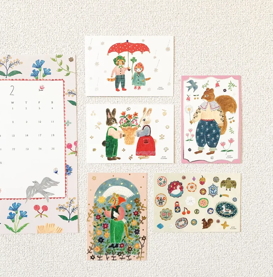 Aiko Fukawa Festival | Gold Foil Stamping Postcard