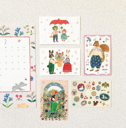 Aiko Fukawa Festival | Gold Foil Stamping Postcard