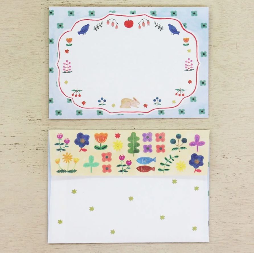 (RESTOCKED) Aiko Fukawa Cat and Onepiece | Envelope