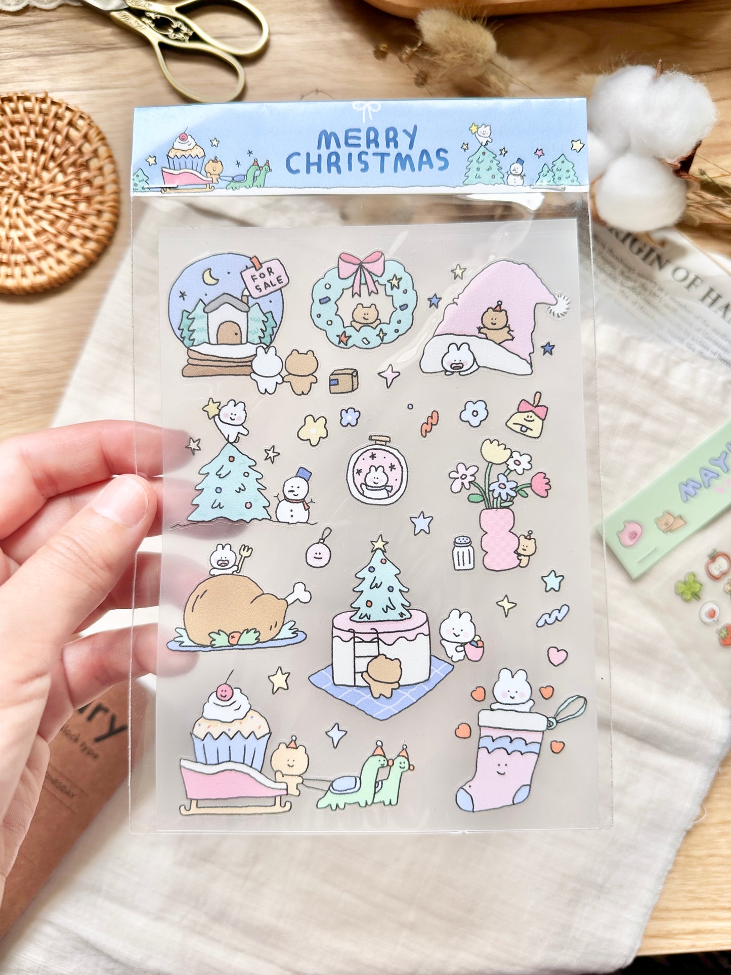 (NEW) Maykids Christmas | Sticker Sheet - 2 designs