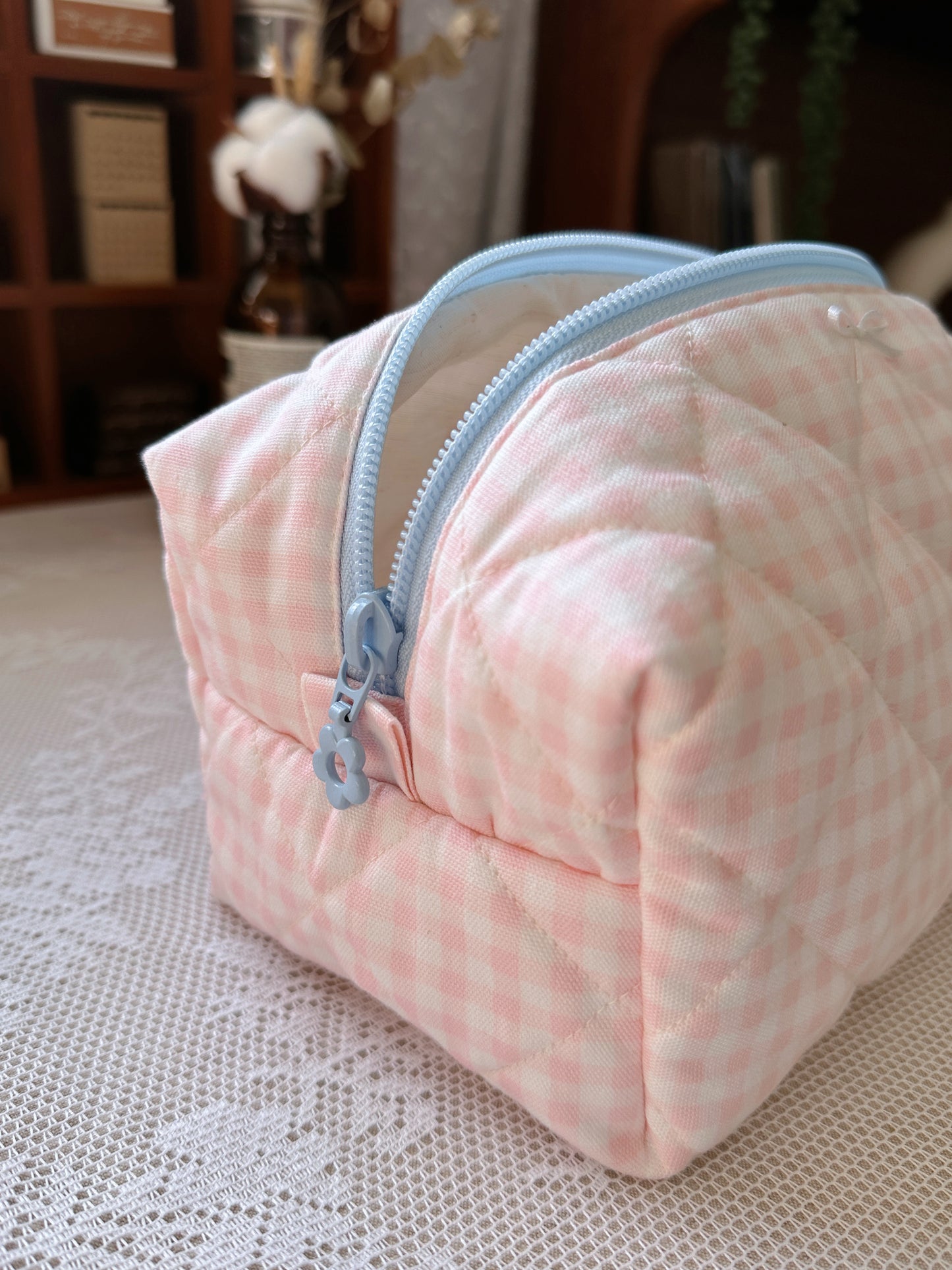 Hopeless Romantic - Blush & Bloom Make up bag