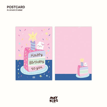 (NEW) Maykids Birthday Cake | Postcard