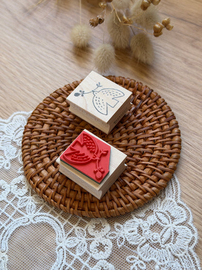 Hankodori - Bird | Wooden Rubber Stamp