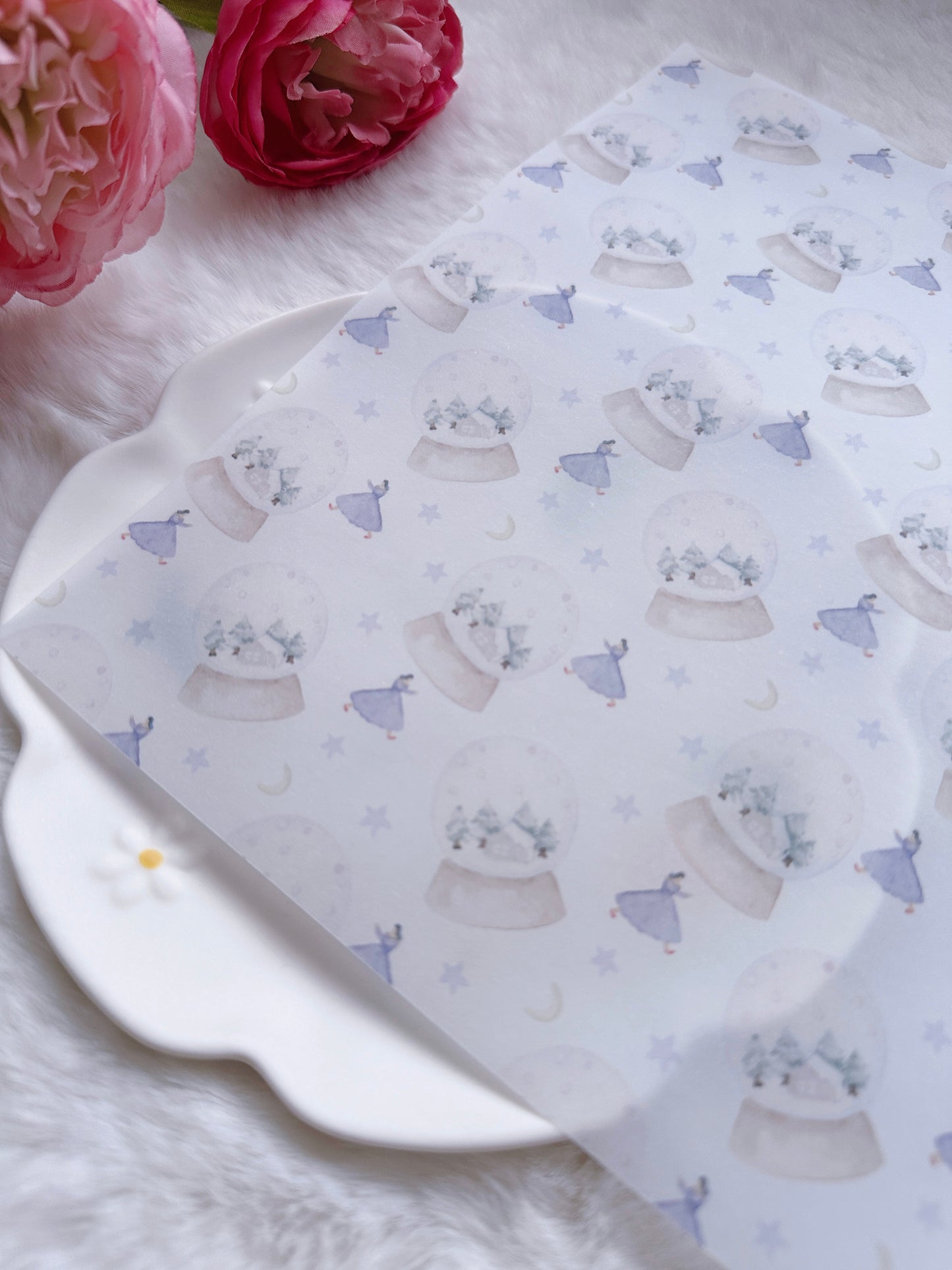 (NEW) Kin.Iro.Hitode Snowy Waltz | A4 Vellum Paper