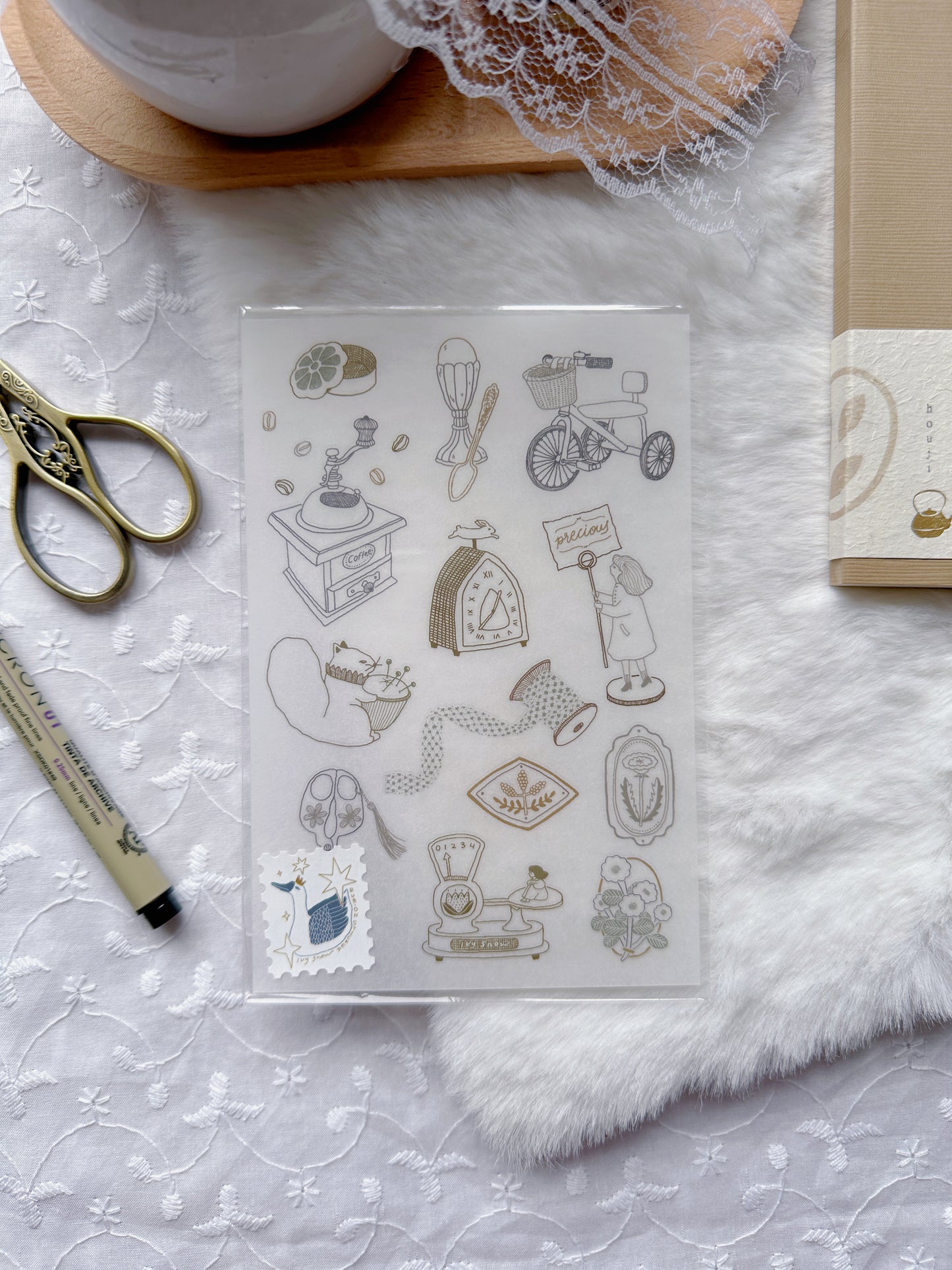 Ivy Snow - My Precious B | Transfer Sticker