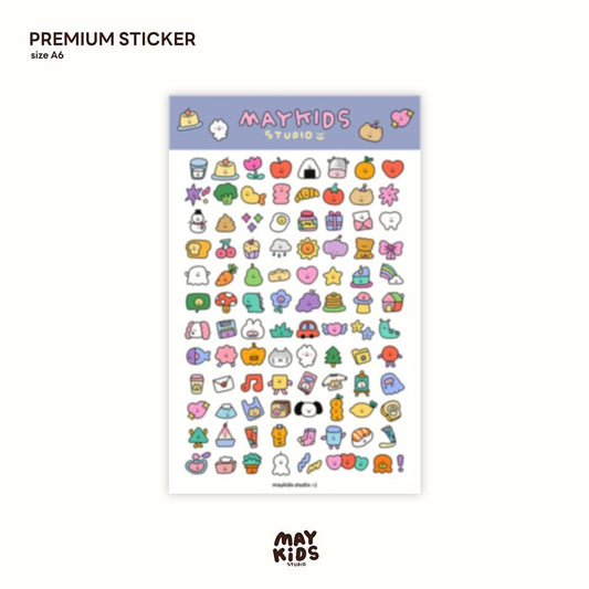 (NEW) Maykids Emoji 1 | Sticker Sheet