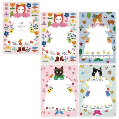 (RESTOCKED) Aiko Fukawa Cat and Onepiece | A5 Letter Paper