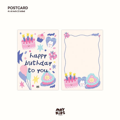 (NEW) Maykids Birthday Party | Postcard