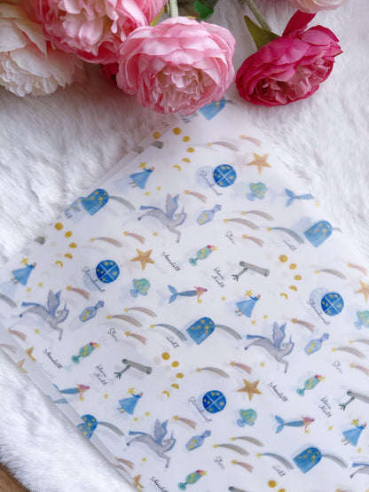 (NEW) Kin.Iro.Hitode Stardust Dreams | A4 Vellum Paper