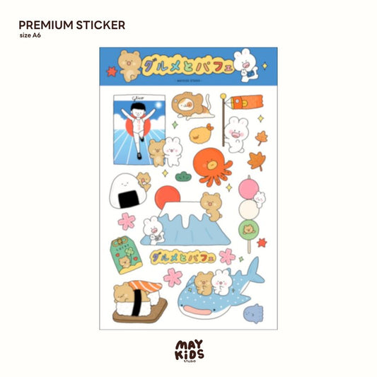 (NEW) Maykids Gourmet & Parfait | Sticker Sheet