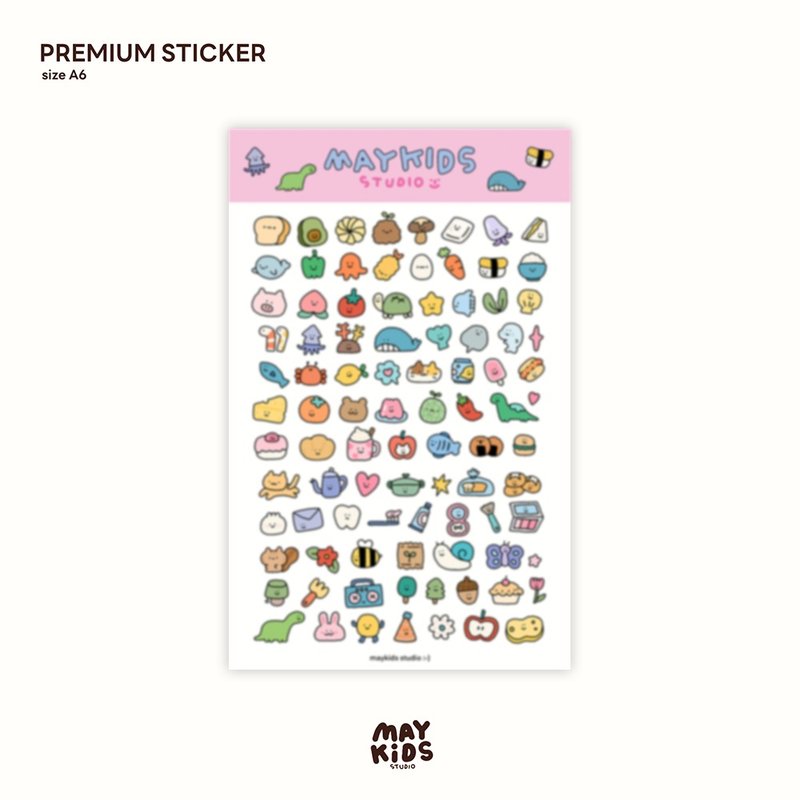 (NEW) Maykids Emoji 2 | Sticker Sheet