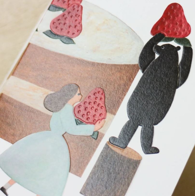 Strawberry Cake | Birthday Card